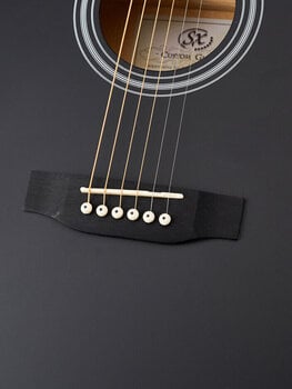 Akustická kytara SX SD104KBK Black Akustická kytara - 10