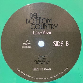LP plošča Lainey Wilson - Bell Bottom Country (Green Red Swirl Coloured) (2 LP) - 5