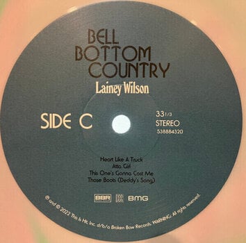 LP plošča Lainey Wilson - Bell Bottom Country (Green Red Swirl Coloured) (2 LP) - 6