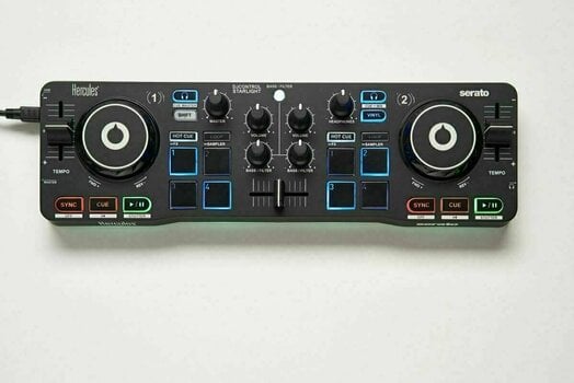DJ контролер Hercules DJ DJControl Starlight DJ контролер - 7