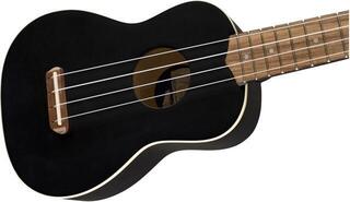 Сопрано укулеле Fender Venice WN BK Black Сопрано укулеле - 3