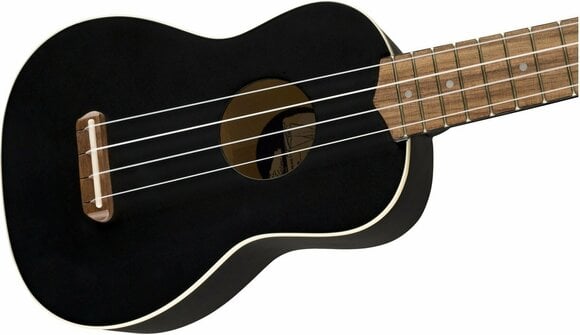 Sopraanukelele Fender Venice WN BK Sopraanukelele Zwart - 4