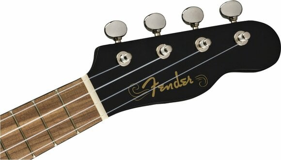 Soprano Ukulele Fender Venice WN BK Soprano Ukulele Black - 5