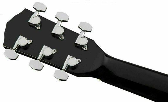 Фолк китара Fender CT-60S Travel WN Black - 5