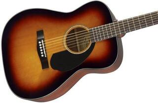 Jumbo Akustikgitarre Fender CC-60S Concert WN Sunburst Jumbo Akustikgitarre - 1