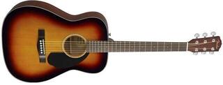 Jumbo Akustikgitarre Fender CC-60S Concert WN Sunburst Jumbo Akustikgitarre - 5