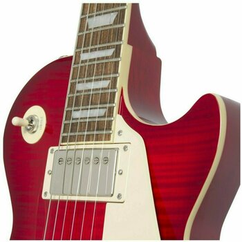 Guitare électrique Epiphone Les Paul Standard Plustop PRO Blood Orange - 6