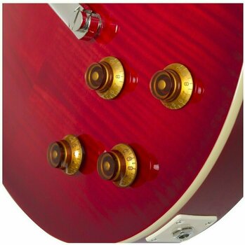Guitare électrique Epiphone Les Paul Standard Plustop PRO Blood Orange - 7