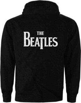 Hoodie The Beatles Drop T Logo (Back Print) Black S Hoodie - 2