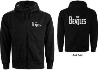 Mikina The Beatles Drop T Logo (Back Print) Black S Mikina - 2