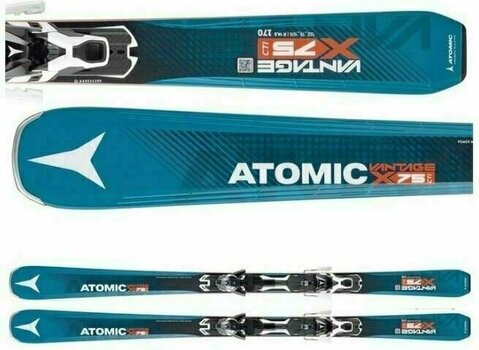 Esquís Atomic Vantage X 75 CTI + XT 12 163 cm 17/18 - 2