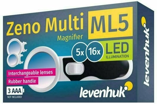 Nagyítóüveg Levenhuk Zeno Multi ML5 - 4