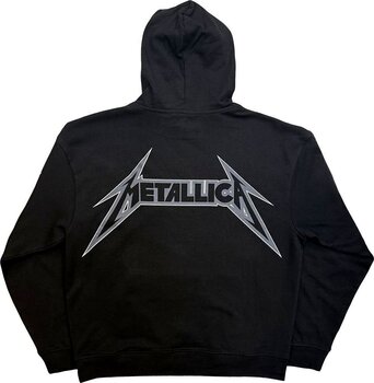 Hoodie Metallica M Bolt (Back Print) Black 2XL Hoodie - 2
