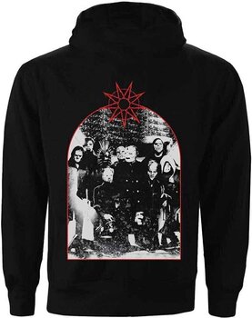 Hoodie Slipknot Hoodie Arched Group Photo Unisex Black S - 2