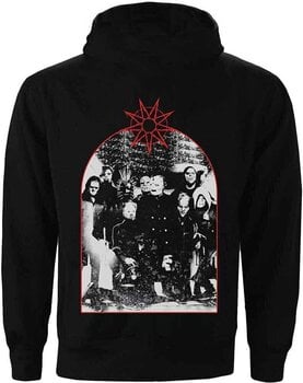 Hoodie Slipknot Arched Group Photo (Back Print) Black L Hoodie - 2