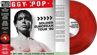 LP ploča Iggy Pop - Soldier European Tour '80 (Red & Black Smoke Coloured) (RSD) (LP) - 1