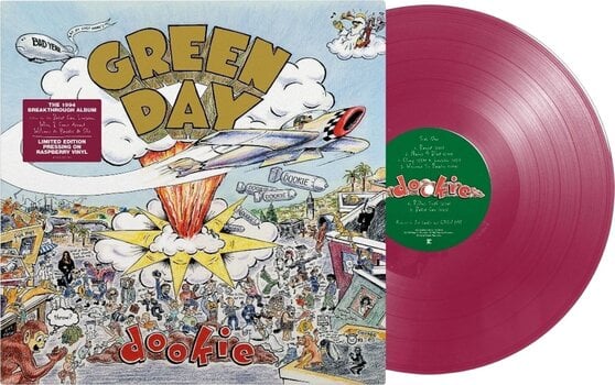 Vinyl Record Green Day - Dookie (Limited Edition) (Raspberry Coloured) (140 g) (LP) - 2