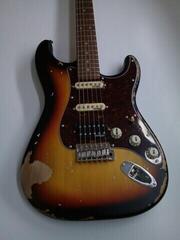 Електрическа китара Vintage V6HMRSB Distressed Sunburst Електрическа китара (Почти нов) - 1