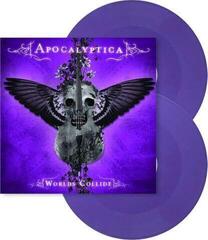 LP plošča Apocalyptica - Worlds Collide (Gatefold Sleeve) (Deep Purple Coloured) (2 LP) - 1