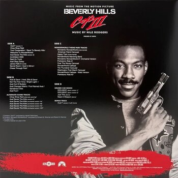 LP ploča Nile Rodgers - Beverly Hills Cop 3 (Limited Edition) (Gatefold Sleeve) (Red / Black Coloured) (2 LP) - 4