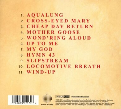 Zenei CD Jethro Tull - Aqualung Live (Remaster 2025) (Reissue) (Special Edition) (Digipak) (CD) - 3