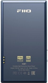 Bærbar musikkspiller FiiO M21 Modrá - 2