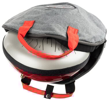 Tongue Drum Shamann 12" 10 Notes with EQ 432Hz Silver Tongue Drum - 8