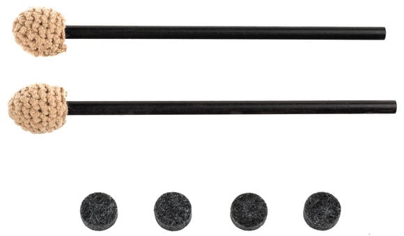 Tongue Drum Shamann 12" 10 Notes with EQ 432Hz Silver Tongue Drum - 9