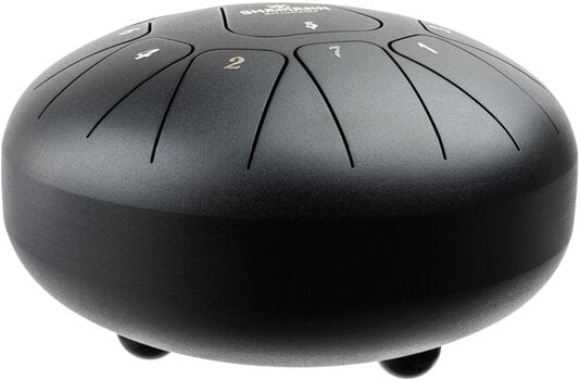 Tongue Drum Shamann 8" 11 Notes F Major Matte Black Tongue Drum - 5