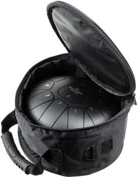 Tongue Drum Shamann 8" 11 Notes F Major Matte Black Tongue Drum - 6