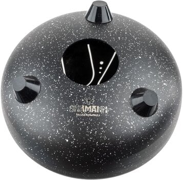 Tongue Drum Shamann 5" 8 Notes C5 Major Spackle Black Tongue Drum - 2