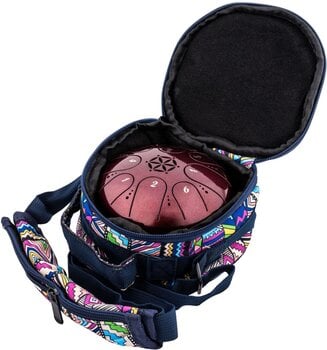 Tongue Drum Shamann 5" 8 Notes C5 Major Dark Red Tongue Drum - 3