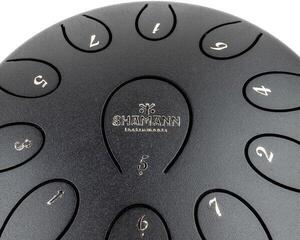 Tongue Drum Shamann 6" 11 Notes D5 Major Matte Black Tongue Drum - 2