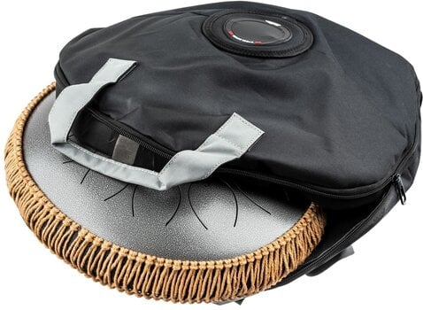 Tongue Drum Shamann 14" 13 Notes C Major Silver Tongue Drum - 5