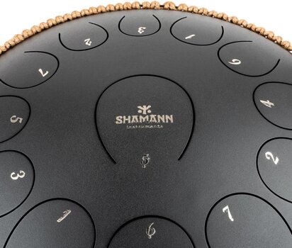 Язиковий барабан Shamann 14" 13 Notes C Major Spackle Black Язиковий барабан - 3