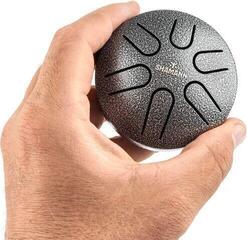 Tongue Drum Shamann Mini 3" 6 Notes A5 Pentatonic Grey Tongue Drum - 4