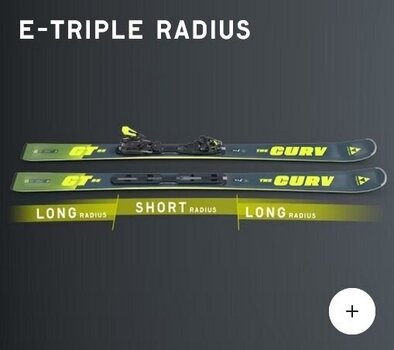 Ski Fischer THE CURV GT 76 TWIN Powerrail + RSW 10 GW PWR 166 cm Ski - 8
