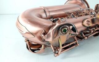 Alto saxophone Latone LAS 600 Antique Brass Alto saxophone (Damaged) - 3