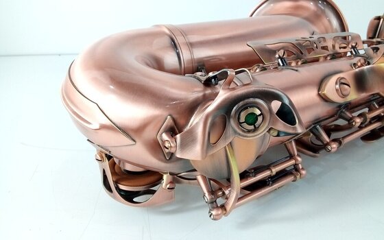 Alto saxophone Latone LAS 600 Antique Brass Alto saxophone (Damaged) - 4