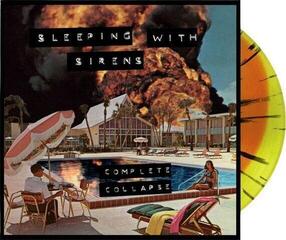 Vinylplade Sleeping With Sirens - Complete Collapse (Easter Yellow + Transparent Orange Galaxy Coloured) (LP) - 1