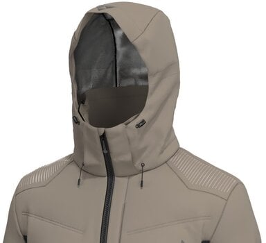 Giacca da sci Fischer Flash Jacket Cobblestone Beige L Giacca da sci (Seminuovo) - 5