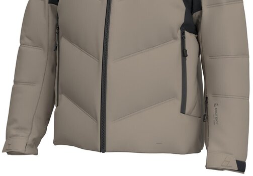 Lyžařská bunda Fischer Flash Jacket Cobblestone Beige M Lyžařská bunda - 4