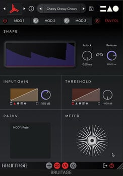 FX protsessori tarkvara pistikprogramm Mntra Instruments BRUITAGE (Digitaalne toode) - 4