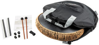 Tongue Drum Shamann 14" 13 Notes C Major Spackle Black Tongue Drum - 5