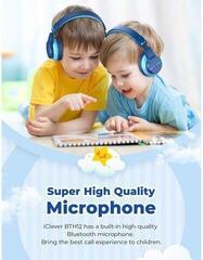 Слушалки за деца iClever BTH12 Blue Слушалки за деца - 5