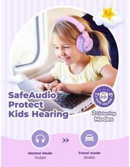 Слушалки за деца iClever BTH12 Pink Слушалки за деца - 3