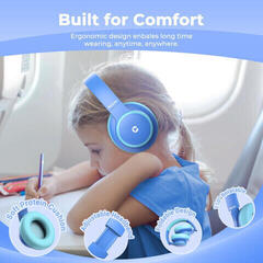 Auriculares para niños iClever BTH26 Blue Auriculares para niños - 2