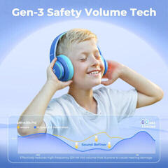 Auriculares para niños iClever BTH26 Blue Auriculares para niños - 4