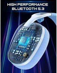 PC headset Onikuma B2 2.4G White PC headset - 5