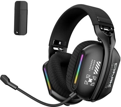 PC slušalke Onikuma GT808 RGB Črna PC slušalke - 6